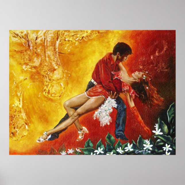 Affiche Orange Splash (Devant)