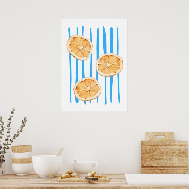 Affiche Oranges (Cuisine)