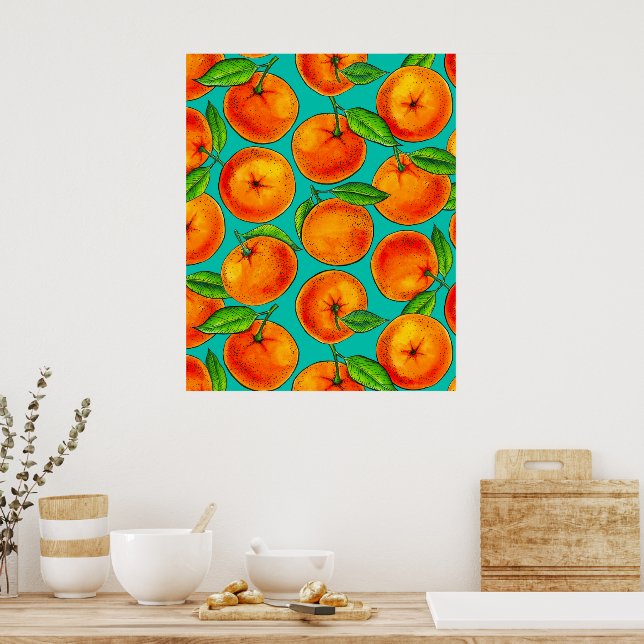 Affiche Oranges (Cuisine)