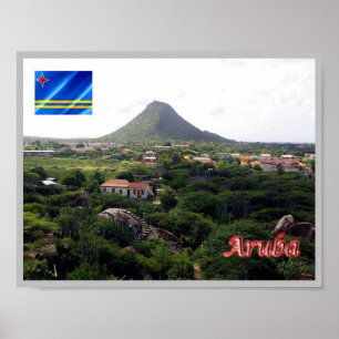 Affiche Oranjestad - Aruba -