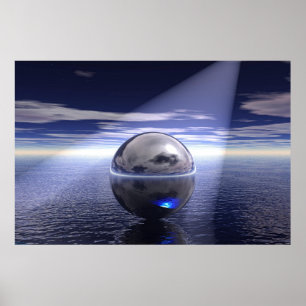 Affiche Orb flottant