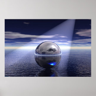 Affiche Orb flottant