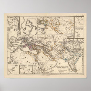 Affiche Orbis terrarum regni Persici tempore