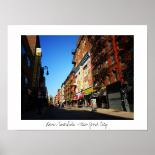 Affiche Orchard Street - Lower East Side - New York City