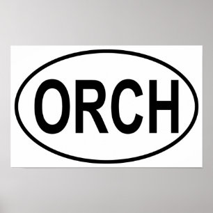 Affiche Orchestre Oval