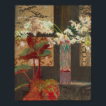 Affiche Orchidées blanches et une pivoine | Leon Wyczółkow<br><div class="desc">White Orchids and a Peony (1910) de Leon Wyczółkowski (polonais, 1852-1936) est une vie morte raffinée et délicate qui met en valeur la maîtrise de la texture, de la lumière et des détails botaniques de l’artiste. L'interaction gracieuse entre les orchidées blanches éthérées et la floraison pleine et douce de la...</div>