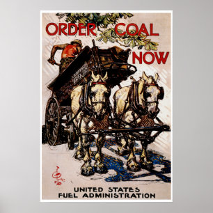 Affiche Order Coal Now