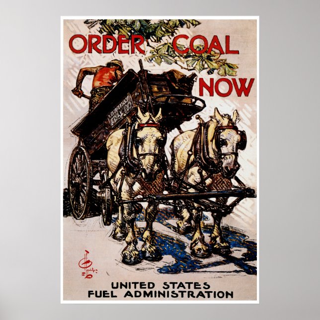 Affiche Order Coal Now (Devant)