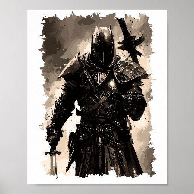 Affiche Ordre Saint des Templiers Templiers (Devant)