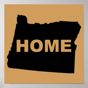 Affiche Oregon Maison loin de l'affiche officielle