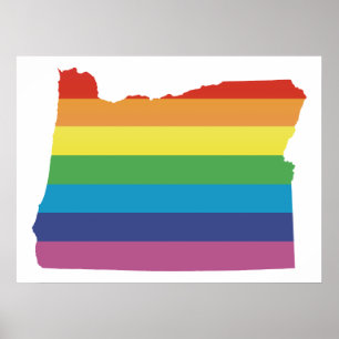 Affiche oregon pride.