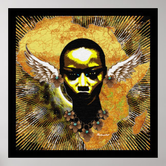 Affiche Oreilles d'aile d'Ange Africain