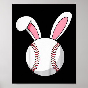 Affiche Oreilles de lapin de Pâques pour enfants Bysebyll