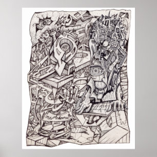 Affiche Organe des inquiétudes