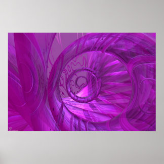 Affiche Organix - Violet