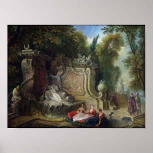 Affiche Oriental garden