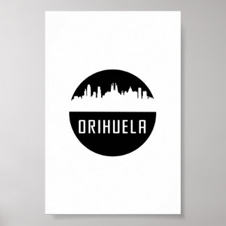 Affiche Orihuela | villes d'Espagne