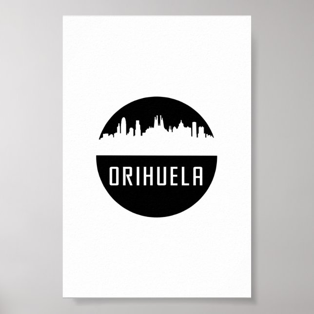 Affiche Orihuela | villes d'Espagne (Devant)