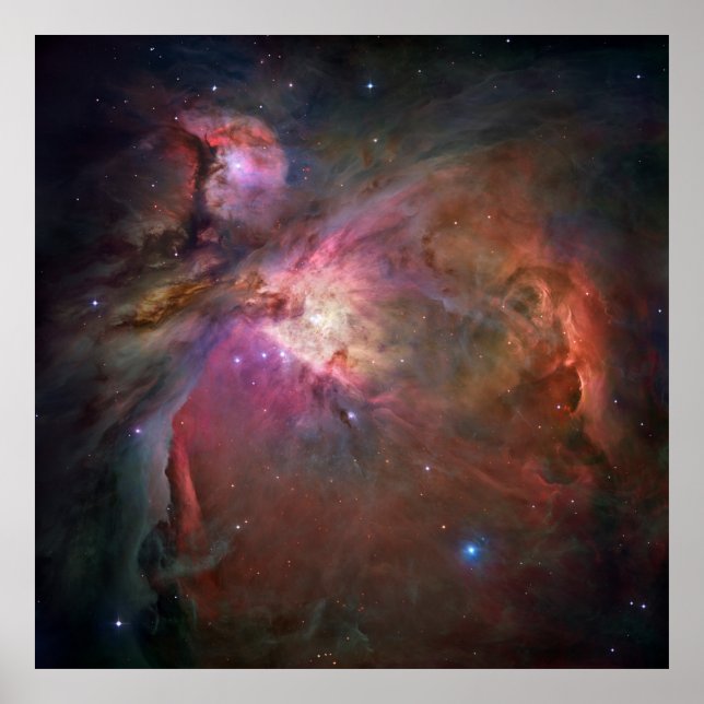 Affiche Orion Nebula Galaxy (Devant)