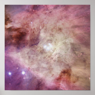 Affiche Orion Nebula rose