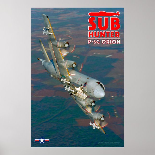 AFFICHE ORION P-3C (Devant)