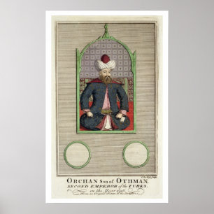 Affiche Orkhan (c.1288-c.1362), fils d'Osman, deuxième emp