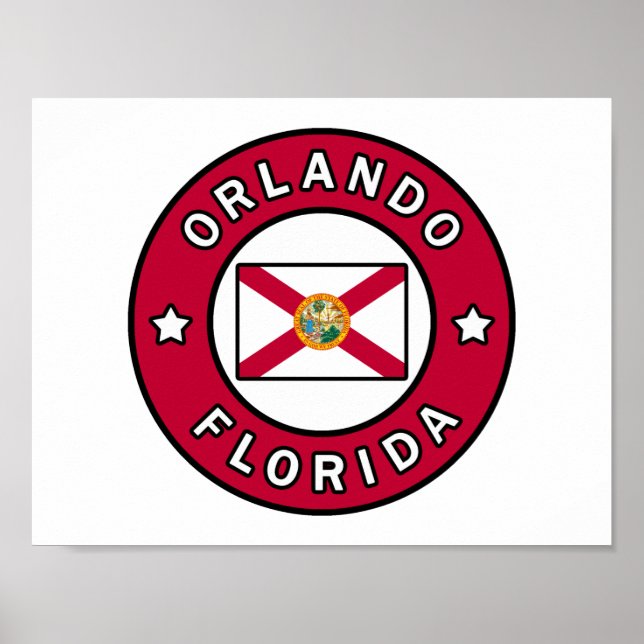 Affiche Orlando Floride (Devant)