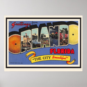 Affiche Orlando Salutation 20x28