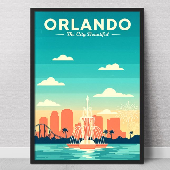 Affiche Orlando vintage (Créateur téléchargé)