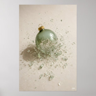 Affiche Ornement Brisé à 45 Degrés Vue du Haut