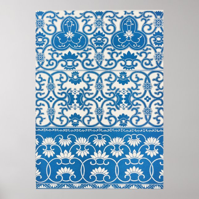 Affiche Ornement chinois par Owen Jones (Devant)