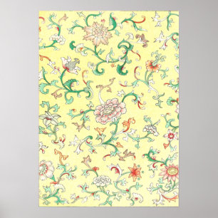 Affiche Ornement floral par Owen Jones