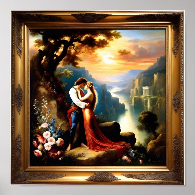 Affiche Orphée et Eurydice (Devant)