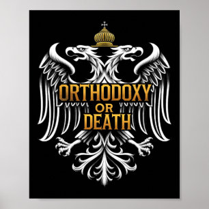 Affiche Orthodoxe Chrétien Aigle Byzantin Orthodoxe Ou De