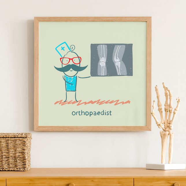 Affiche Orthopaediste (Créateur téléchargé)