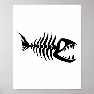 Affiche Os de poisson