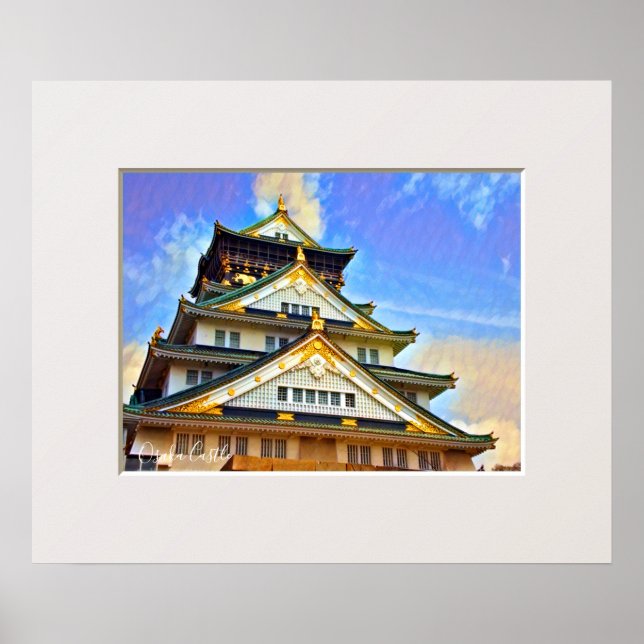 Affiche Osaka Castle (Devant)