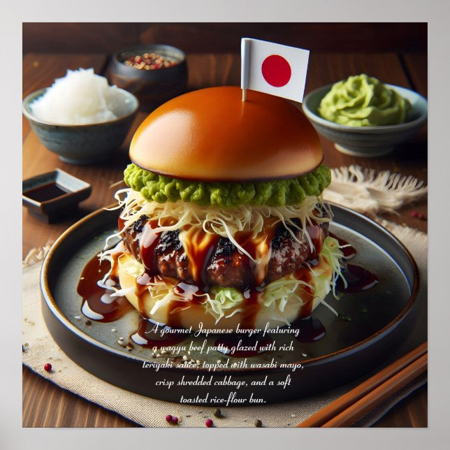 Affiche Osaka Oishii Burger Dream (Devant)