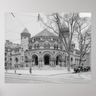 Affiche Osborn Hall (Université de Yale)