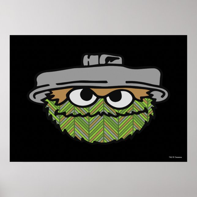 Affiche Oscar le Grouch | Rétro des années 80 3 (Devant)