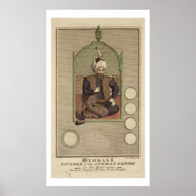 Affiche Osman I (1259-1326) fondateur de l'Empire ottoman (Devant)