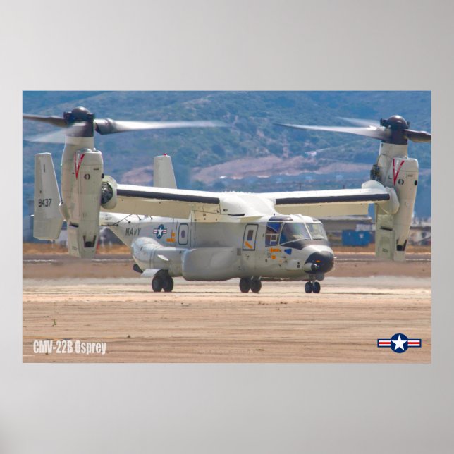 AFFICHE OSPREY CMV-22B (Devant)