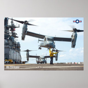 AFFICHE OSPREY MV-22B