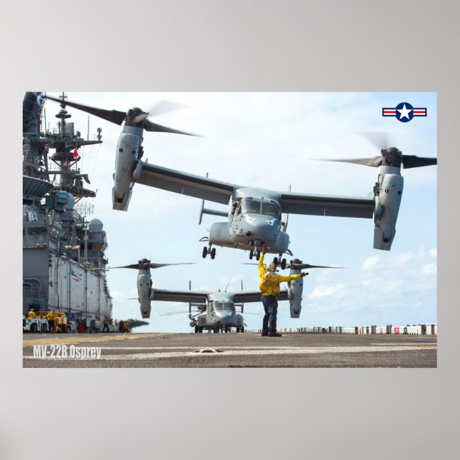 AFFICHE OSPREY MV-22B (Devant)