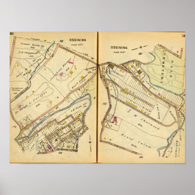 Affiche Ossining, New York 3 (Devant)