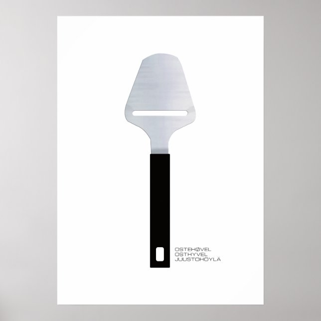 Affiche Ostehøvel, Osthyvel, Juustohöylä aka Trancheuse de (Devant)