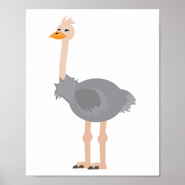 Affiche Ostrich (Devant)