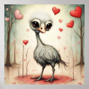Affiche Ostrich Love 2