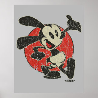 Affiche Oswald The Lucky Rabbit Keep Walking 1927