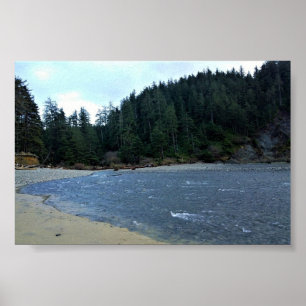Affiche Oswald West State Park, Oregon Coast